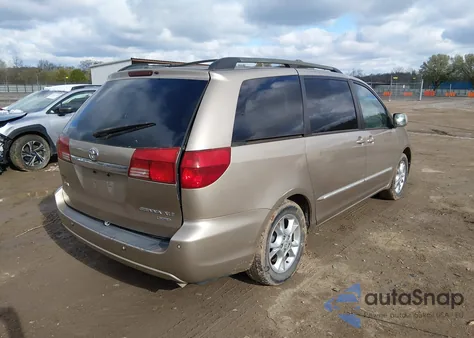 2004 Toyota Sienna Xle Limited from USA, damaged, VIN 5TDZA22C84S187417